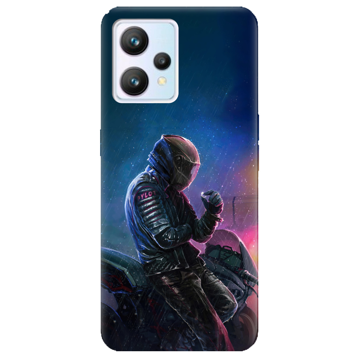 Чохол для Realme 9 Душа байкера - фото 1 Чохол для Realme 9 Душа байкера - фото 1 - Чохли для телефонів