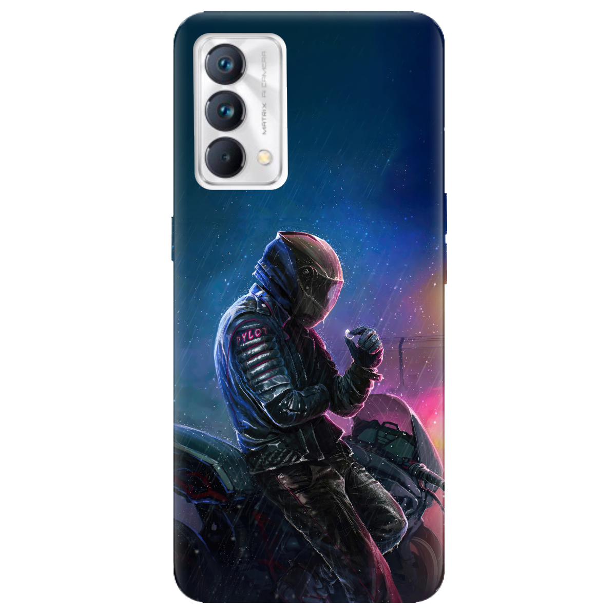 Чохол для Realme GT Master Душа байкера - фото 1 - Чохли для телефонів