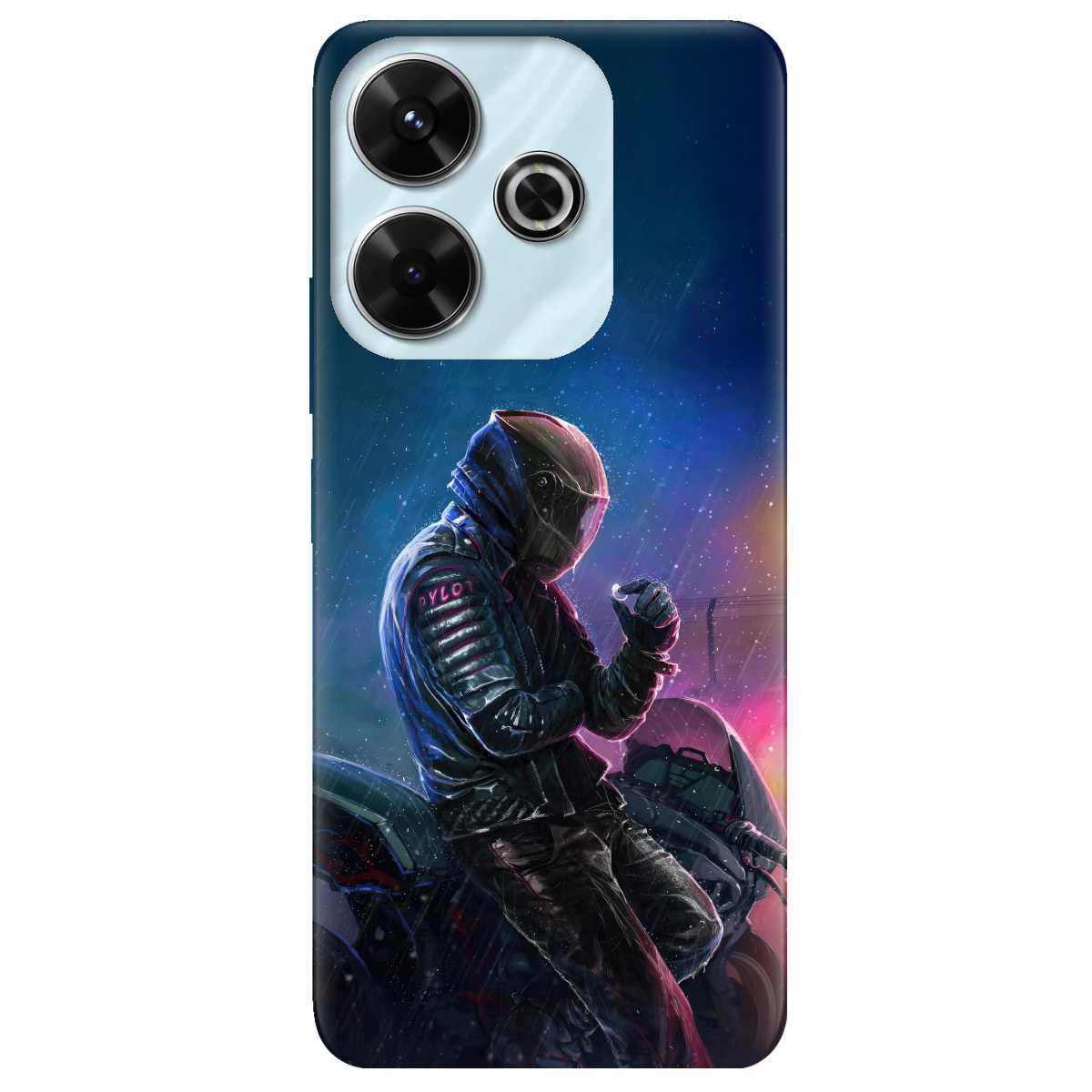 Чехол для Xiaomi Redmi 13 Душа байкера - фото 1 - Чехлы для телефонов