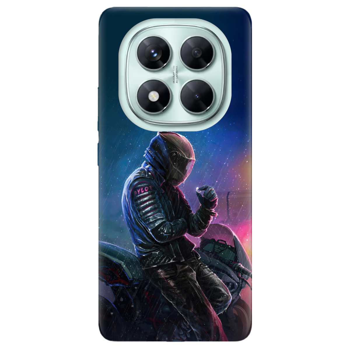 Чохол для Xiaomi Redmi Note 14 Pro 5G Душа байкера - фото 1 - Чохли для телефонів