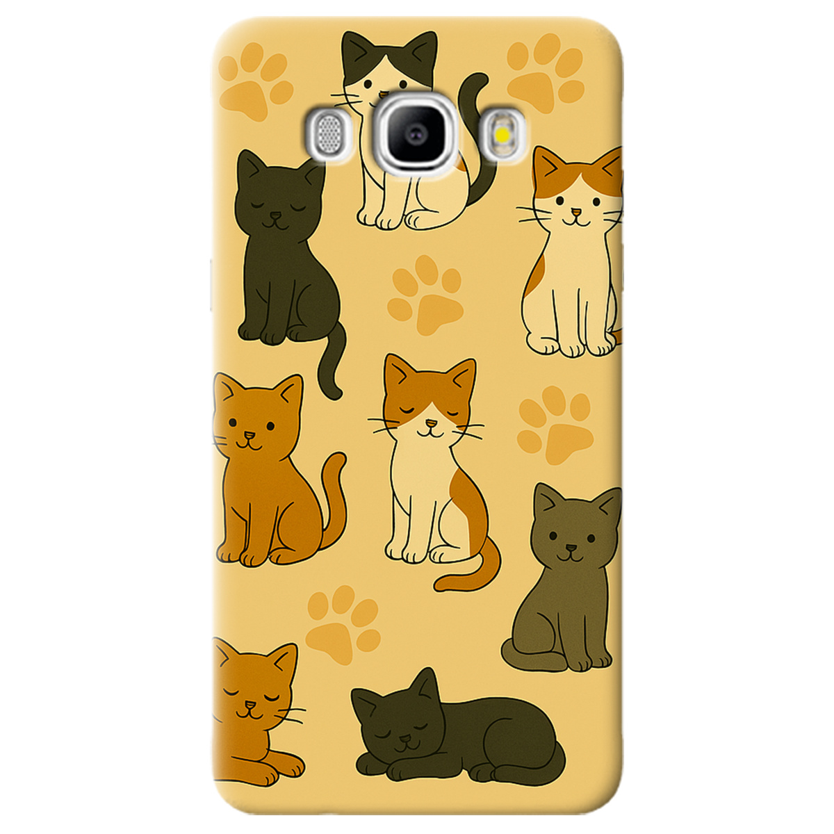 Чохол для Samsung Galaxy J5 2016 Милі котики - фото 1 - Чохли для телефонів