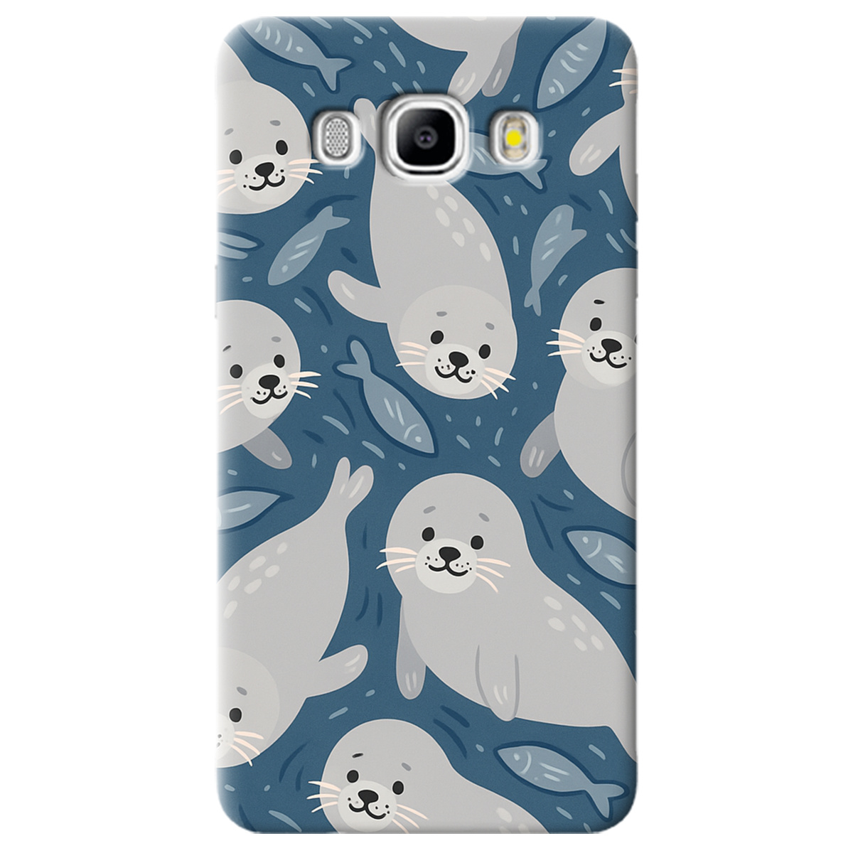 Чохол для Samsung Galaxy J5 2016 Морські котики - фото 1 - Чохли для телефонів