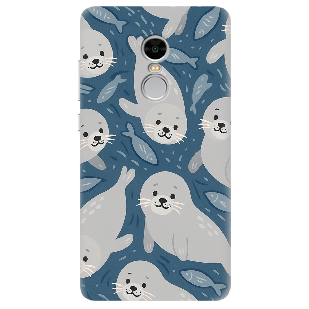 Чехол для Xiaomi Redmi Note 4 Морские котики - фото 1 - Чехлы для телефонов