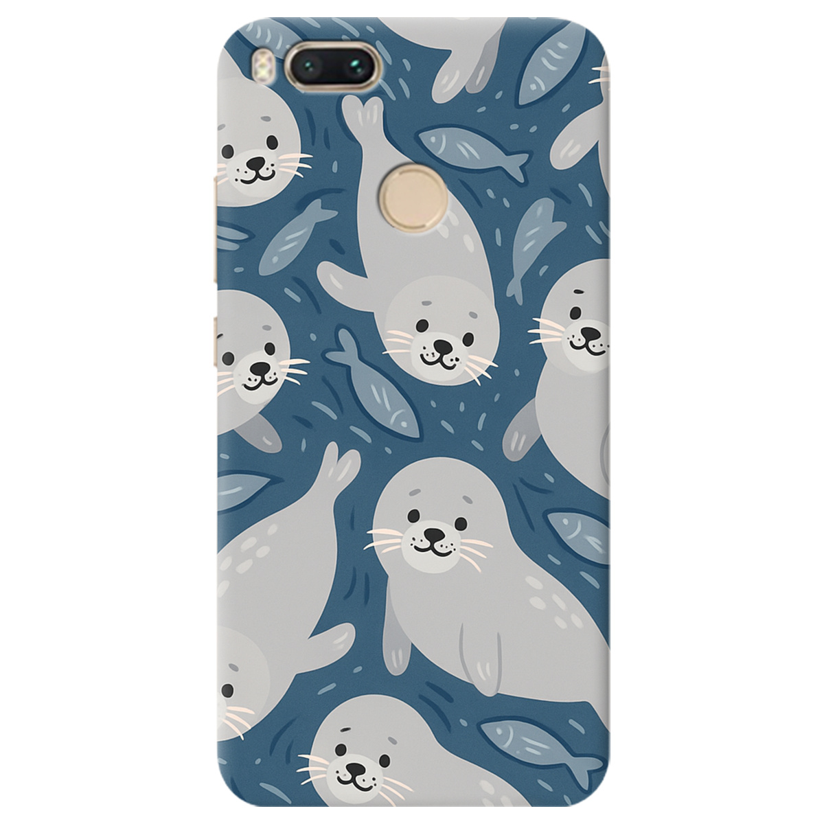 Чохол для Xiaomi Mi A1 Морські котики - фото 1 - Чохли для телефонів