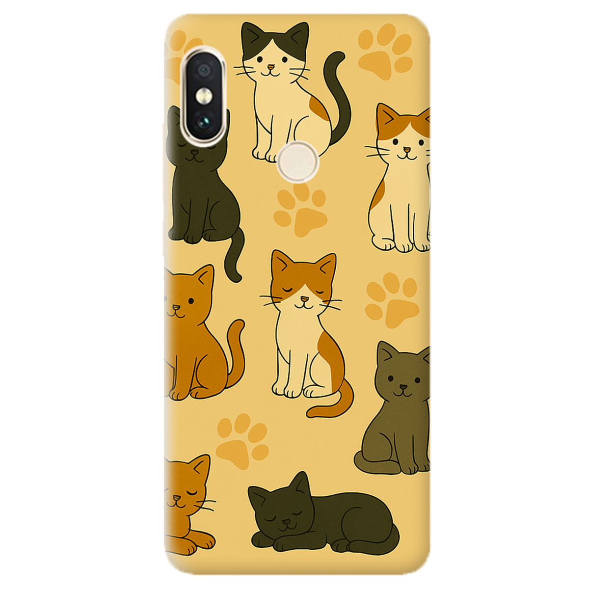 Чохол для Xiaomi Redmi Note 5 Милі котики - фото 1 - Чохли для телефонів