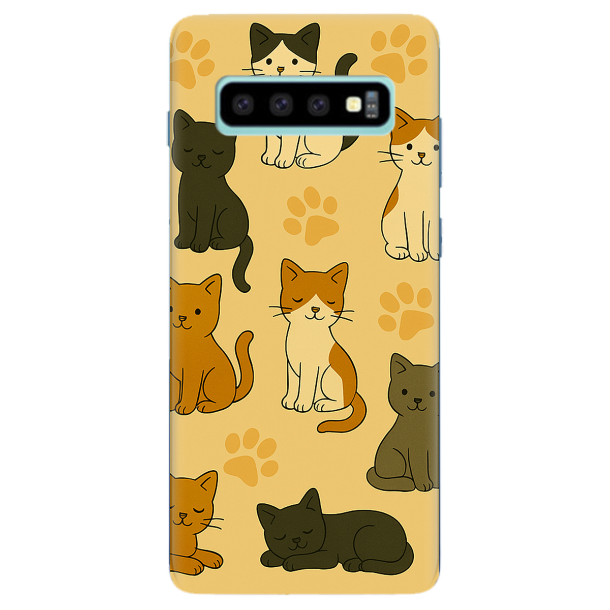 Чохол для Samsung Galaxy S10 Plus Милі котики - фото 1 Чохол для Samsung Galaxy S10 Plus Милі котики - фото 1 - Чохли для телефонів