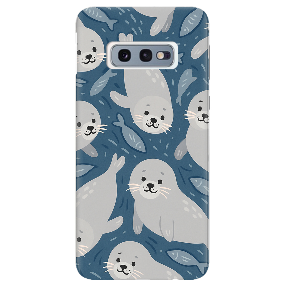 Чохол для Samsung Galaxy S10e Морські котики - фото 1 - Чохли для телефонів