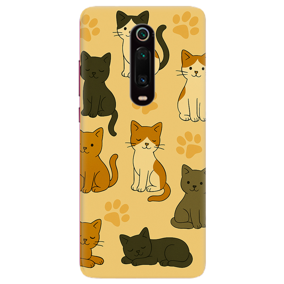 Чехол для Xiaomi Mi 9T Pro Милые котики - фото 1 - Чехлы для телефонов