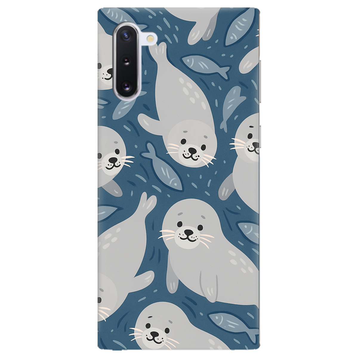 Чохол для Samsung Galaxy Note 10 Морські котики - фото 1 - Чохли для телефонів