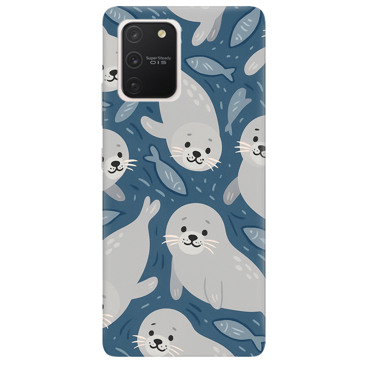 Чохол для Samsung Galaxy S10 Lite Морські котики - фото 1 - Чохли для телефонів