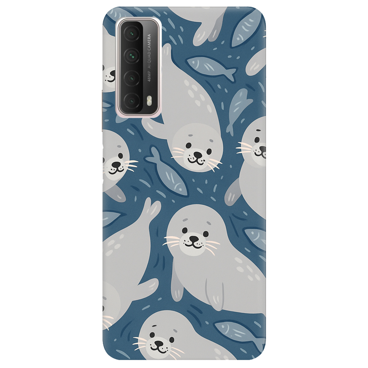 Чехол для Huawei P Smart 2021 Морские котики - фото 1 - Чехлы для телефонов