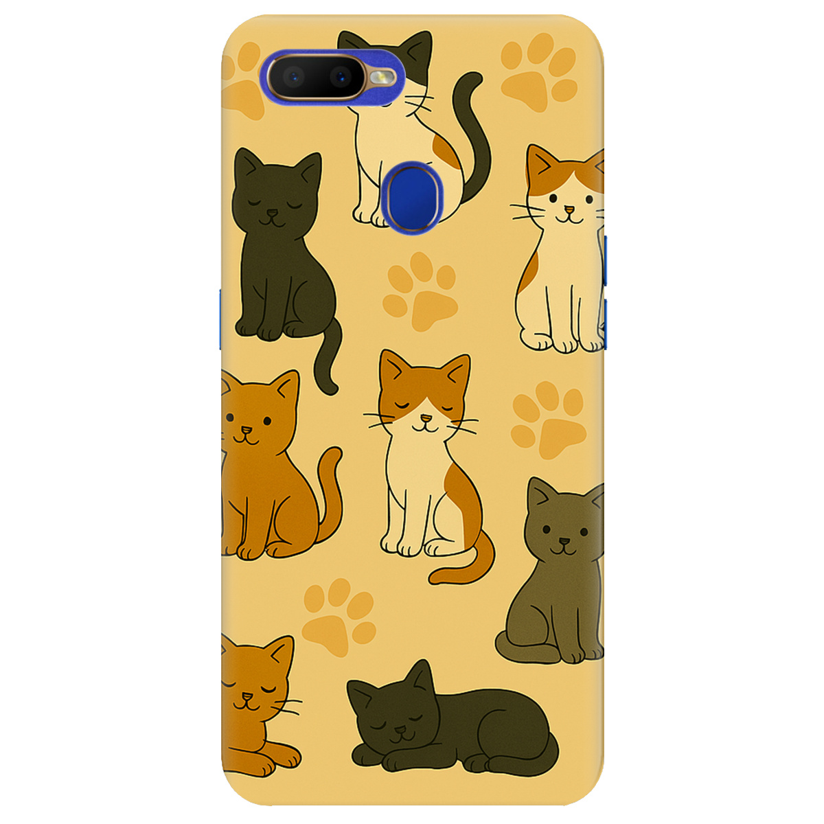 Чехол для Oppo A5s Милые котики - фото 1 Чехол для Oppo A5s Милые котики - фото 1 - Чехлы для телефонов