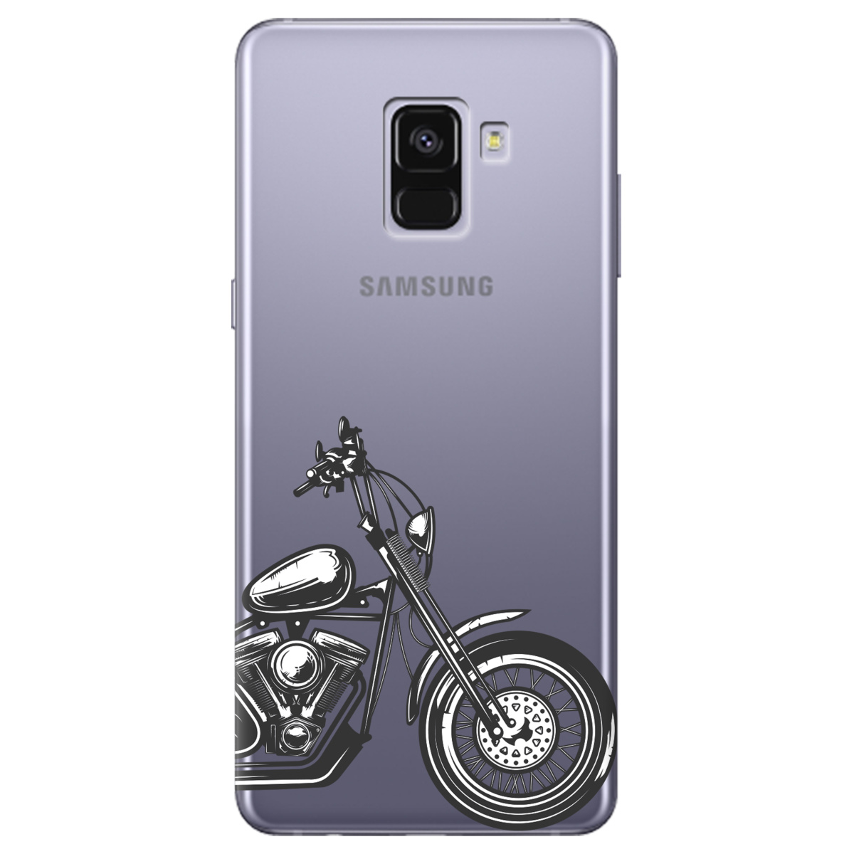 Чехол для Samsung Galaxy A8 2018 Железный конь - фото 1 - Чехлы для телефонов