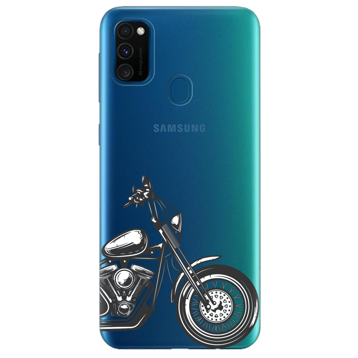 Чехол для Samsung Galaxy M21 Железный конь - фото 1 - Чехлы для телефонов