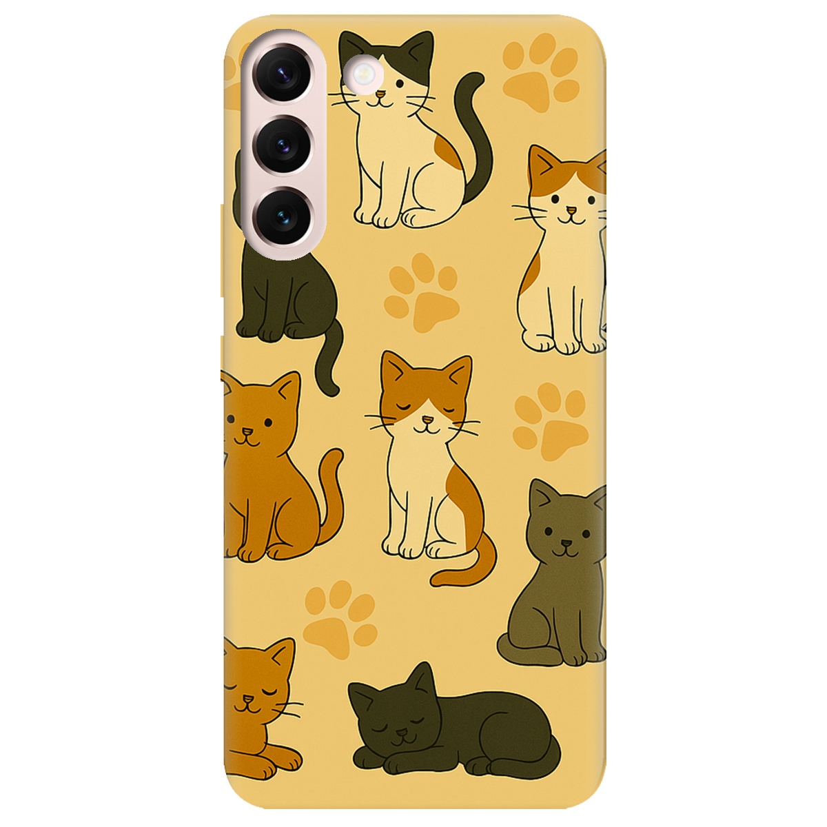 Чохол для Samsung Galaxy S22 Plus Милі котики - фото 1 Чохол для Samsung Galaxy S22 Plus Милі котики - фото 1 - Чохли для телефонів