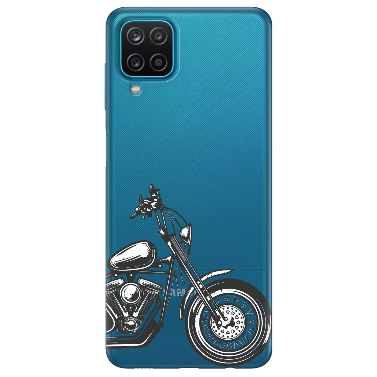 Чехол для Samsung Galaxy A12 4G Железный конь - фото 1 - Чехлы для телефонов