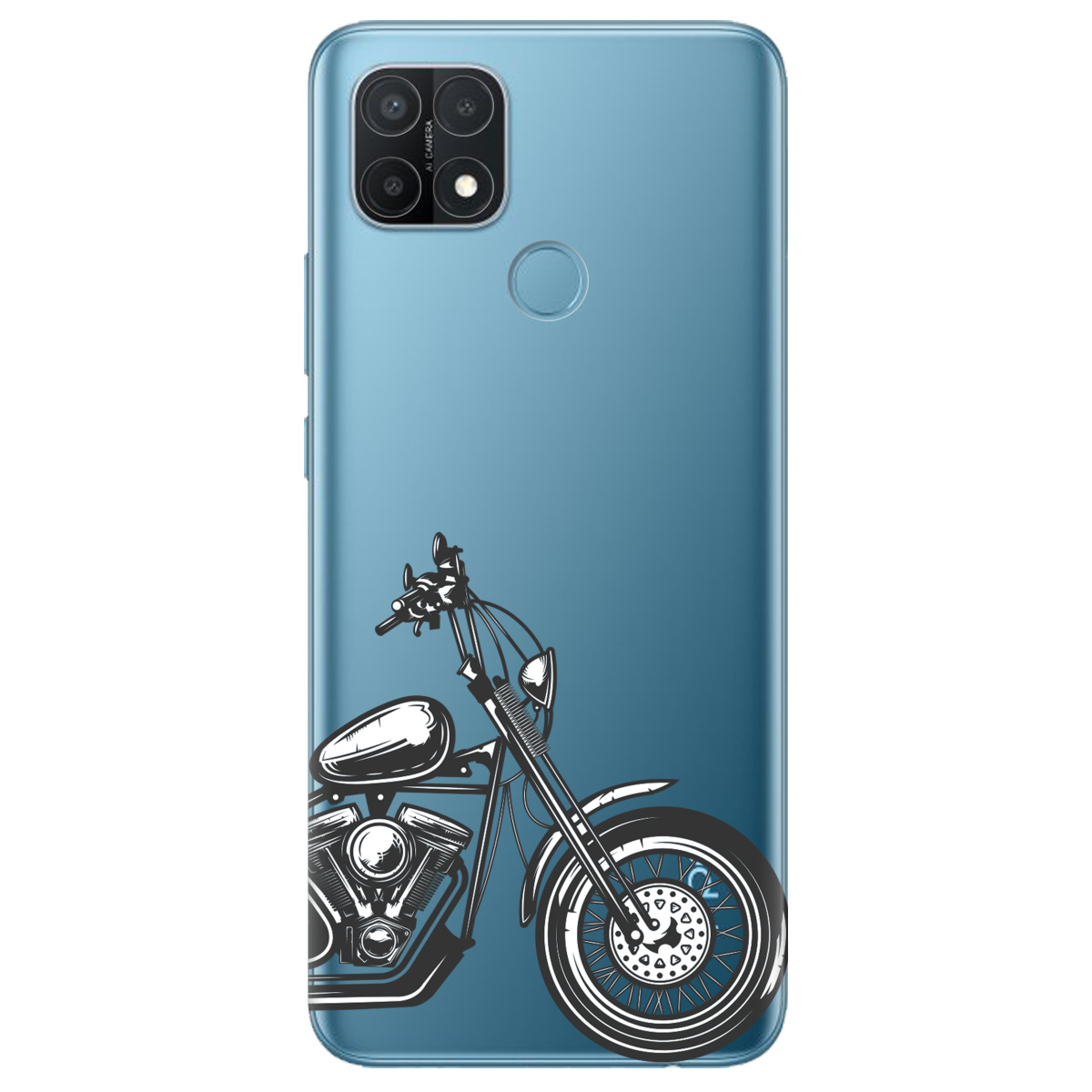 Чехол для Oppo A15s/ A15 Железный конь - фото 1 - Чехлы для телефонов