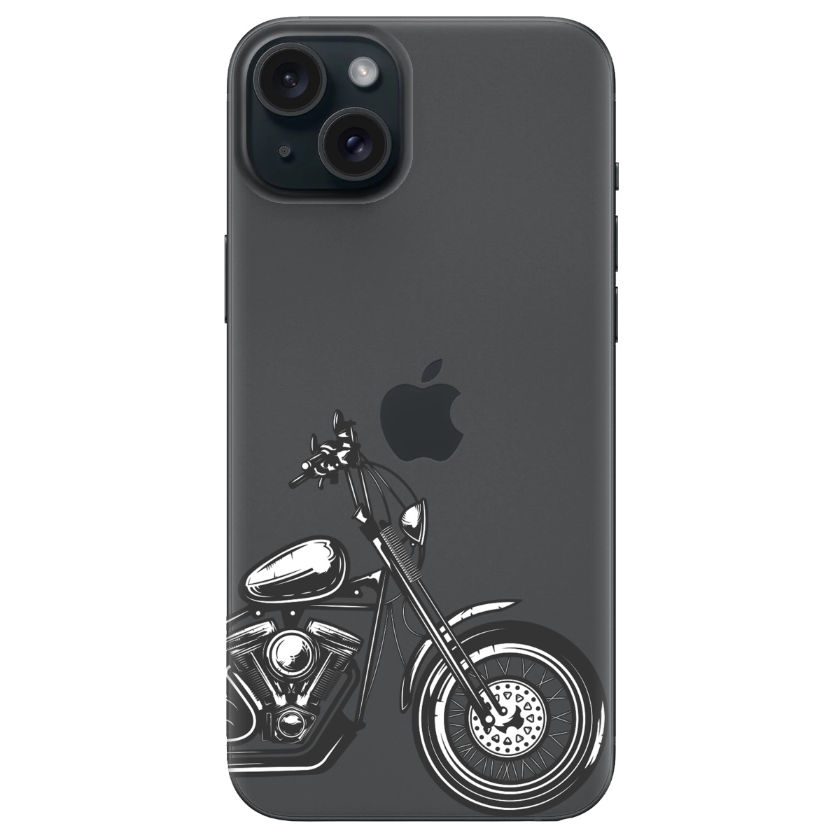 Чехол для Apple iPhone 15 Plus Железный конь - фото 1 - Чехлы для телефонов