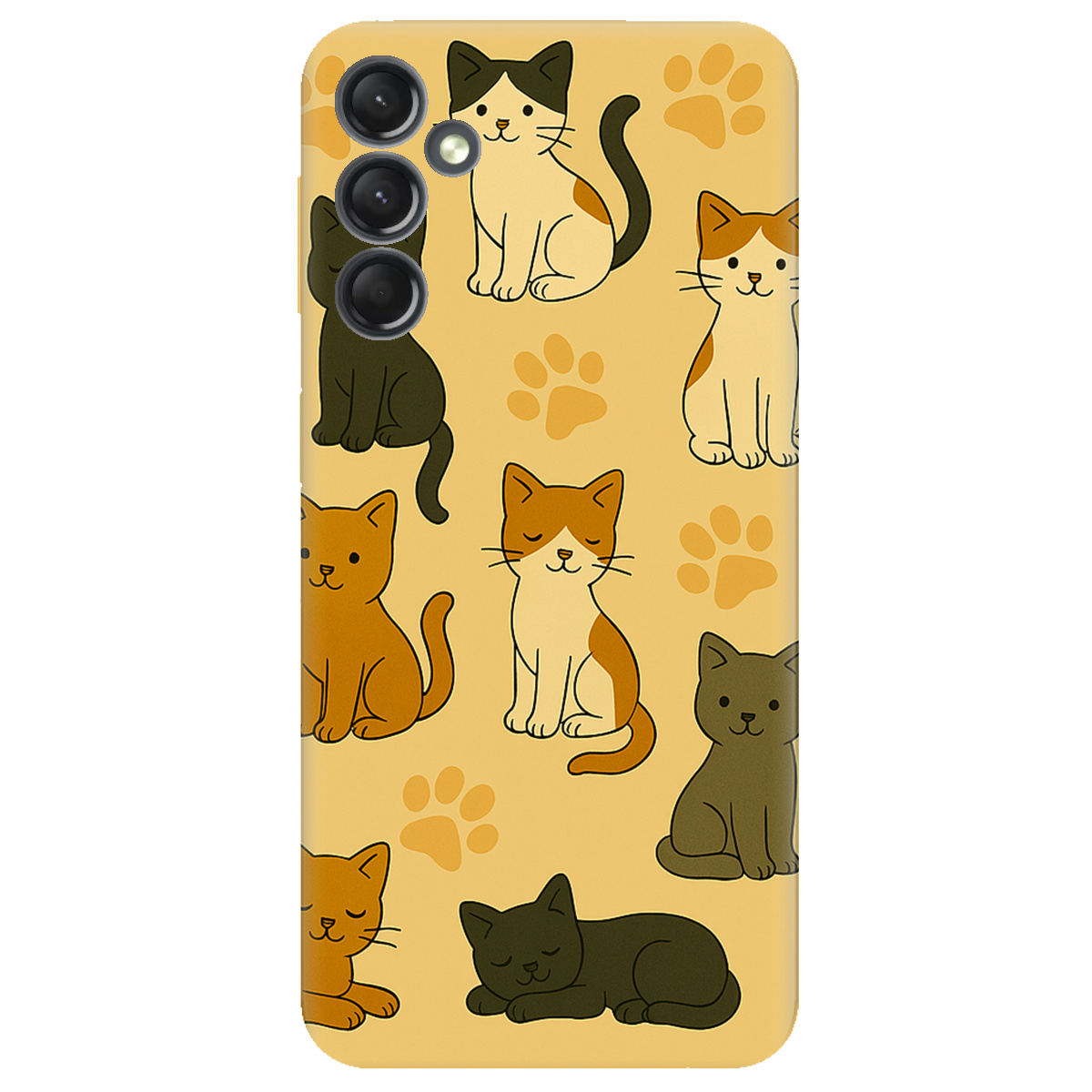 Чохол для Samsung Galaxy A25 Милі котики - фото 1 - Чохли для телефонів