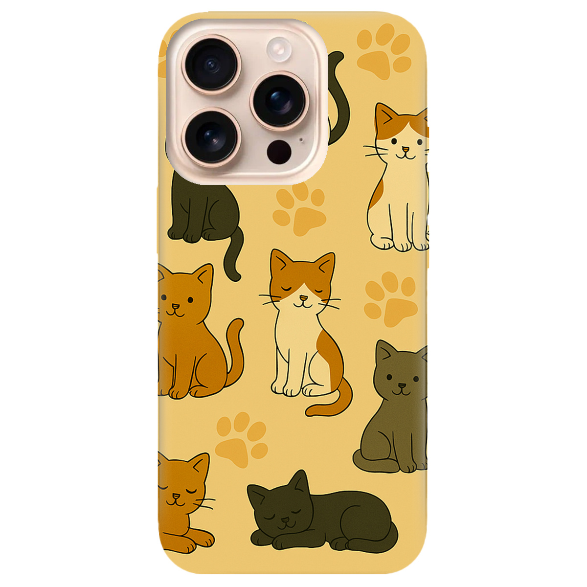 Чохол для Apple iPhone 16 Pro Max Милі котики - фото 1 - Чохли для телефонів