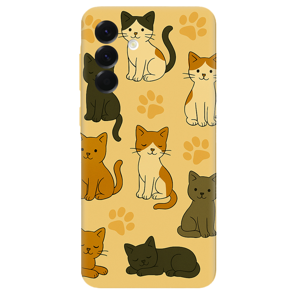 Чехол для Samsung Galaxy A56 5G Милые котики - фото 1 - Чехлы для телефонов