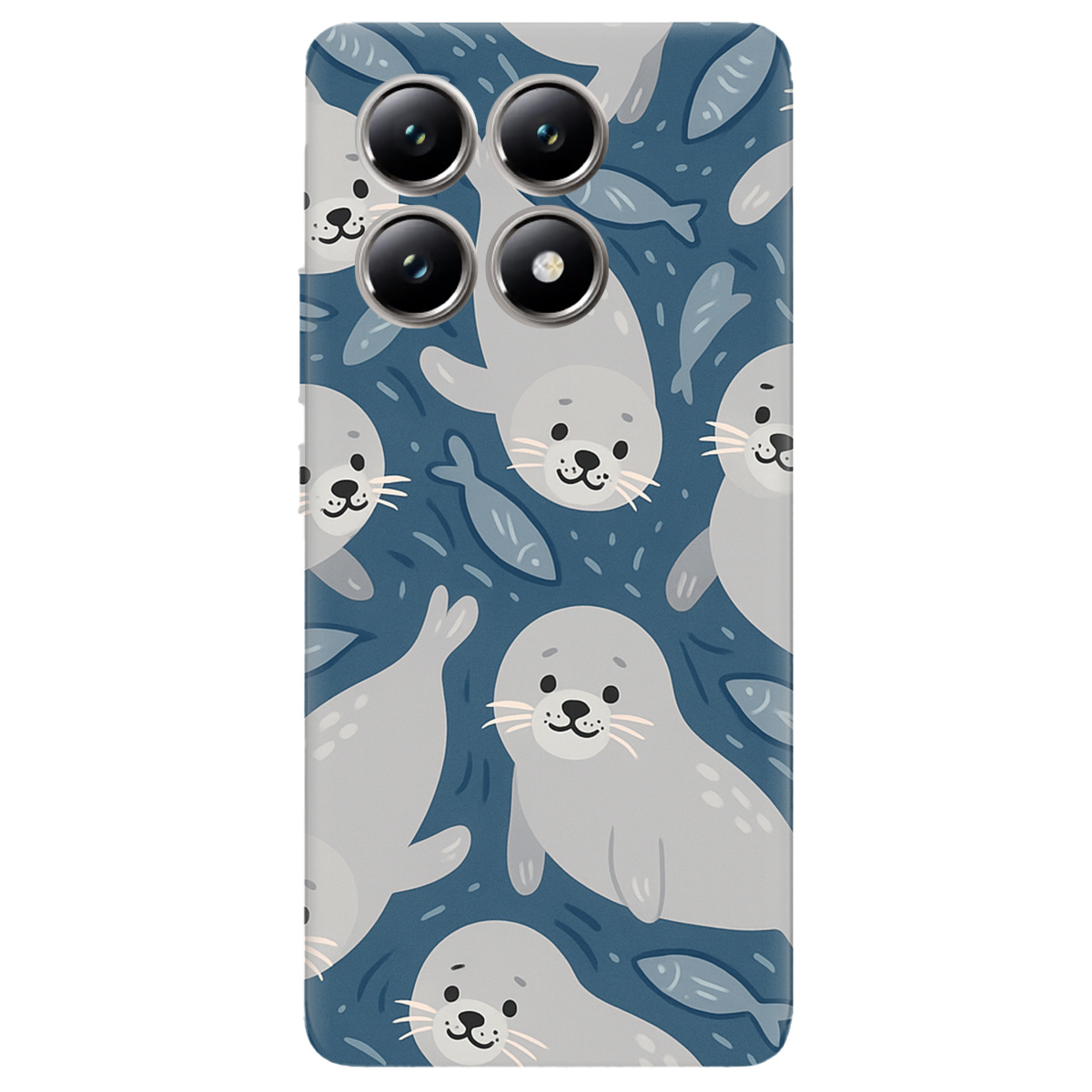 Чохол для Xiaomi 14T Морські котики - фото 1 - Чохли для телефонів