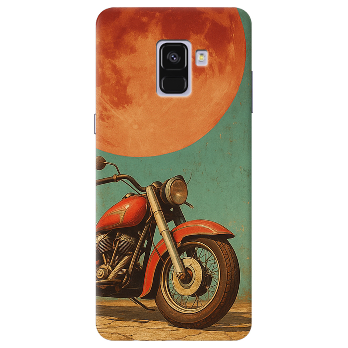 Чехол для Samsung Galaxy A8 Plus 2018 Путь к луне - фото 1 - Чехлы для телефонов