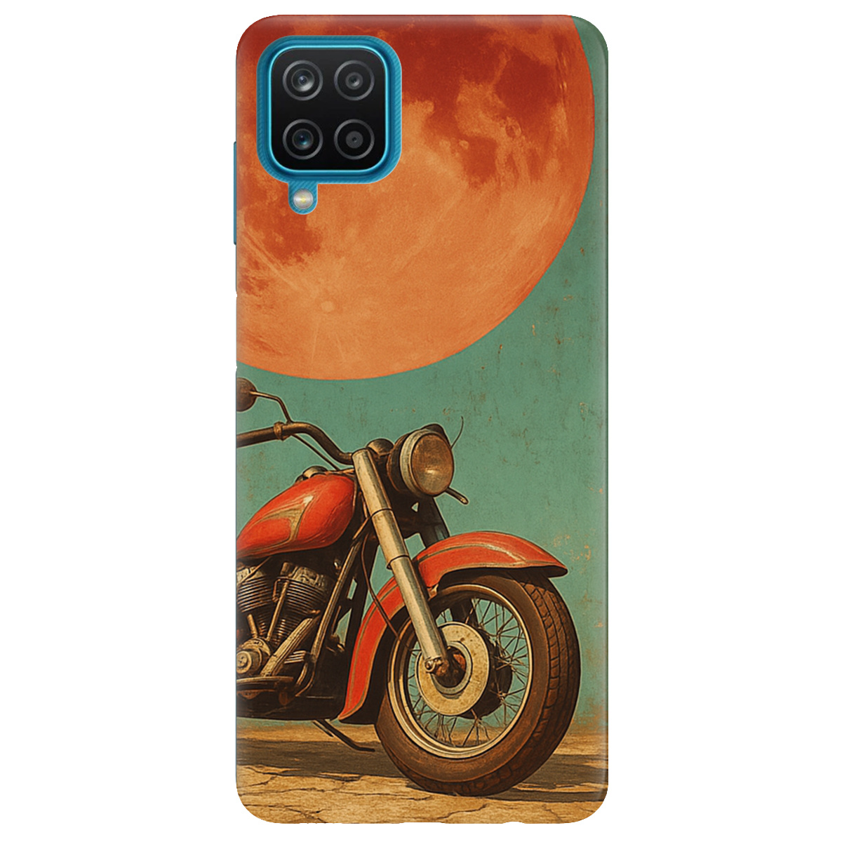 Чохол для Samsung Galaxy A12 4G Шлях до місяця - фото 1 - Чохли для телефонів