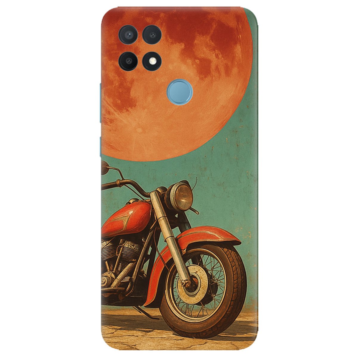 Чехол для Oppo A15s/ A15 Путь к луне - фото 1 - Чехлы для телефонов