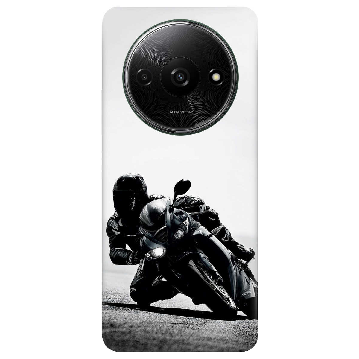 Чохол для Xiaomi Redmi A3 прозорий Крутий заїзд - фото 1 - Чохли для телефонів