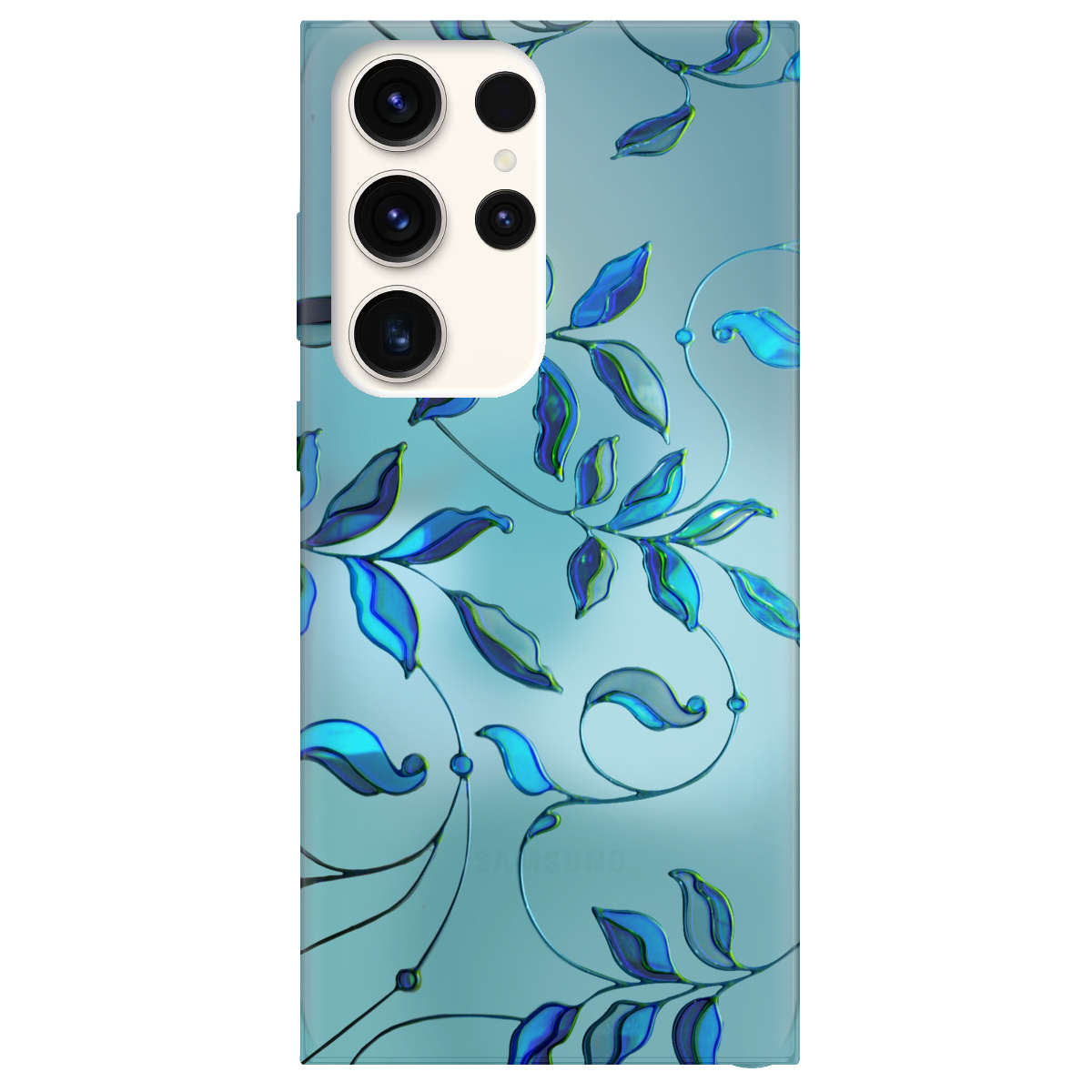 Чехол для Samsung Galaxy S24 Ultra прозрачный Witraz - фото 1 - Чехлы для телефонов