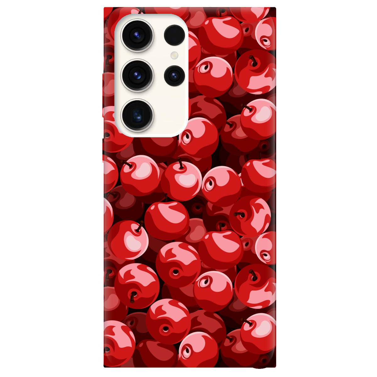 Чохол для Samsung Galaxy S24 Ultra прозорий Cherry - фото 1 - Чохли для телефонів