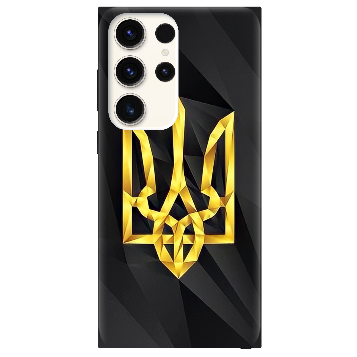 Чохол для Samsung Galaxy S24 Ultra прозорий Символ України - фото 1 - Чохли для телефонів