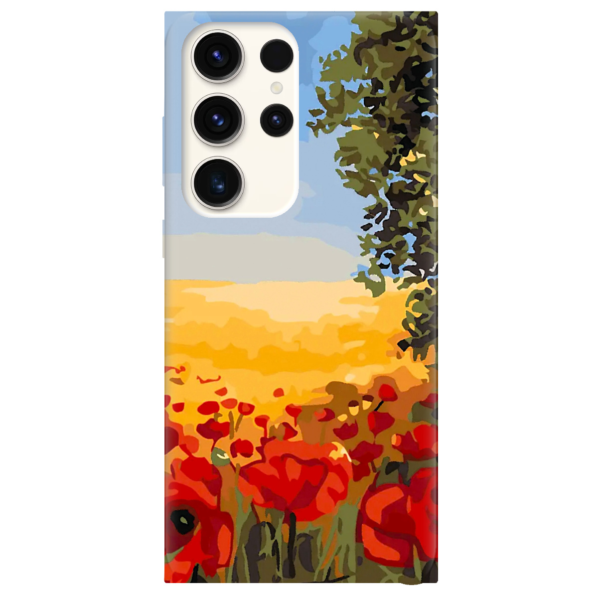 Чехол для Samsung Galaxy S24 Ultra прозрачный Рідна моя Україна - фото 1 - Чехлы для телефонов