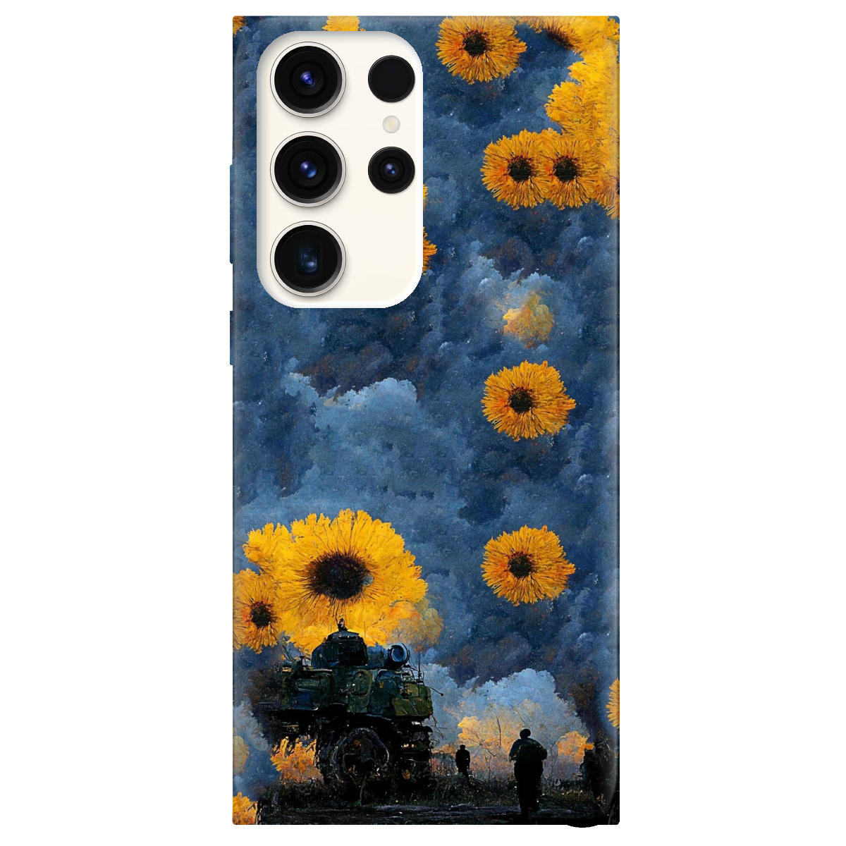 Чехол для Samsung Galaxy S24 Ultra прозрачный Зарево - фото 1 - Чехлы для телефонов