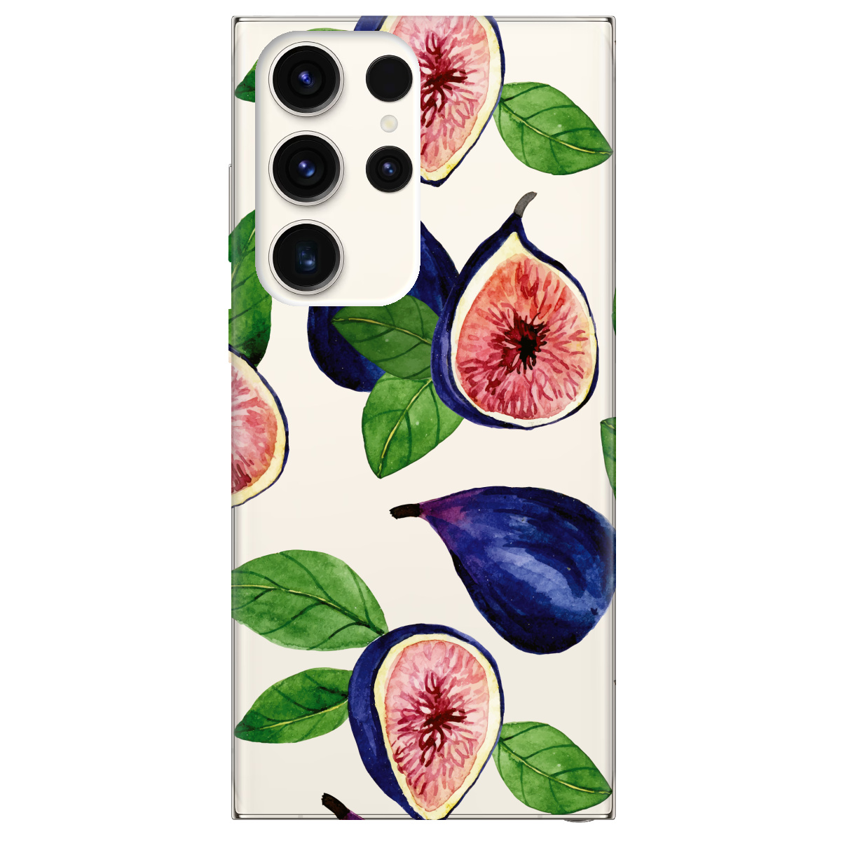 Чехол для Samsung Galaxy S24 Ultra прозрачный Figs - фото 1 - Чехлы для телефонов