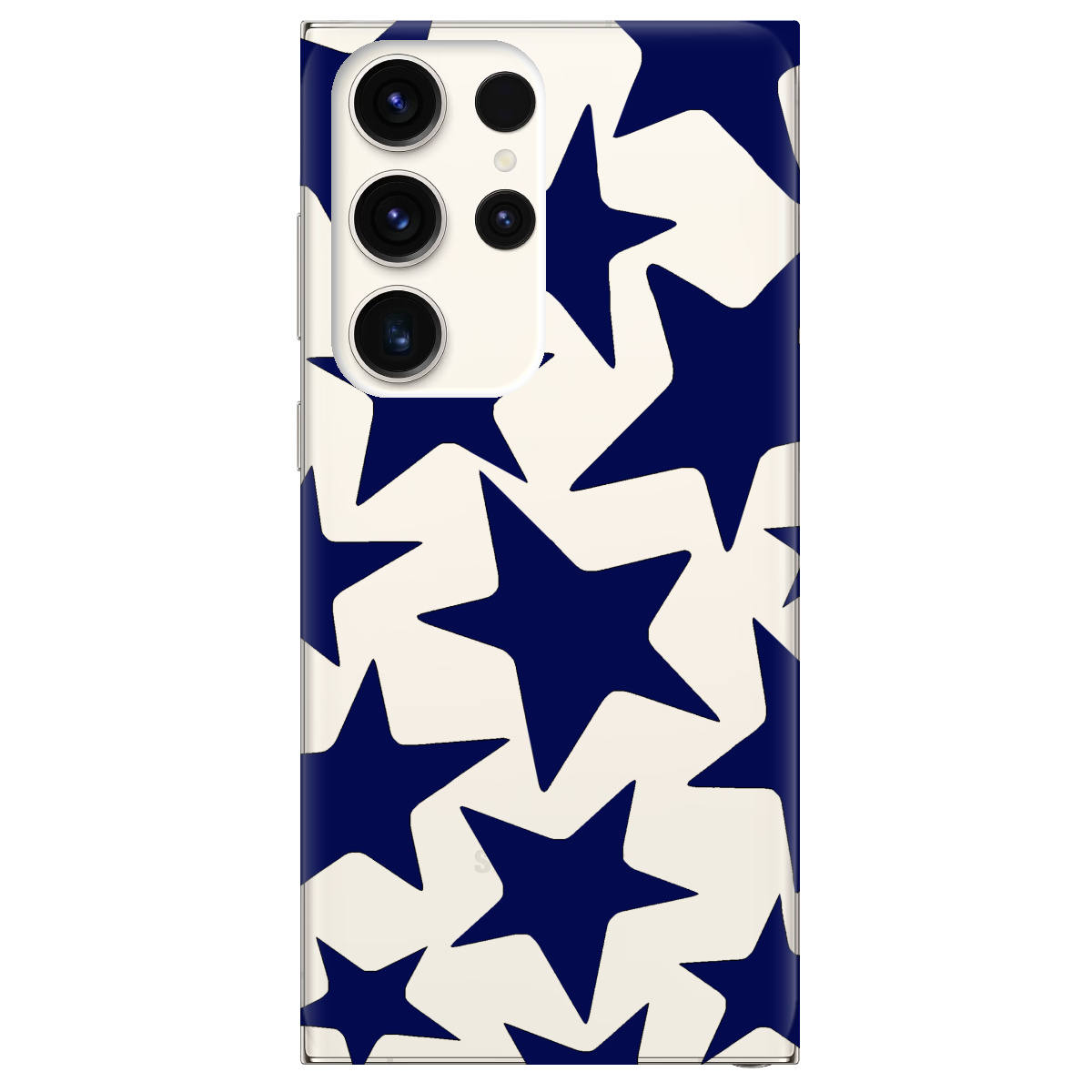 Чехол для Samsung Galaxy S24 Ultra прозрачный Blue Star - фото 1 - Чехлы для телефонов