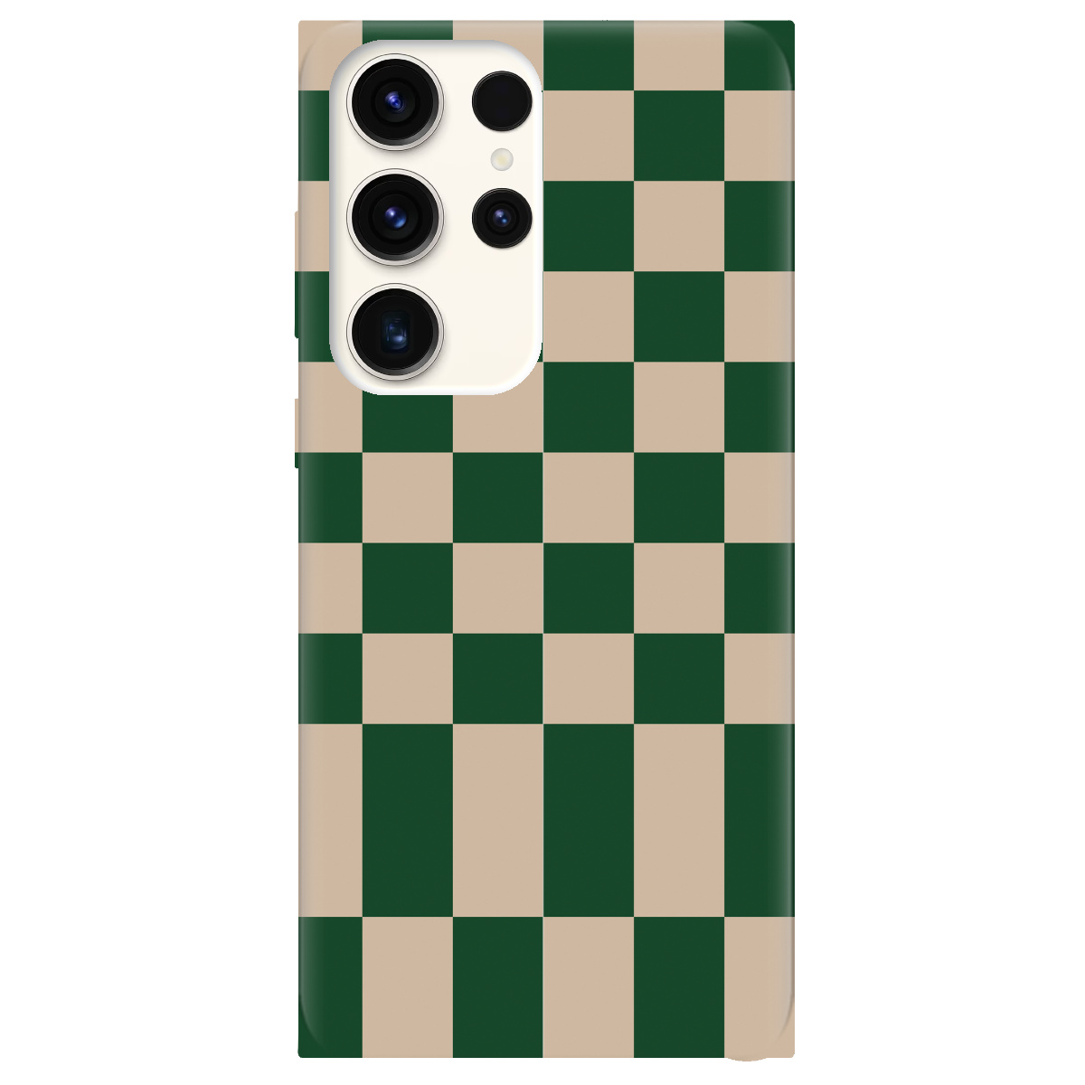 Чохол для Samsung Galaxy S24 Ultra прозорий Green chess - фото 1 - Чохли для телефонів