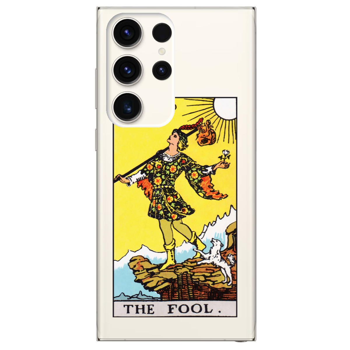 Чехол для Samsung Galaxy S24 Ultra прозрачный The Fool - фото 1 - Чехлы для телефонов