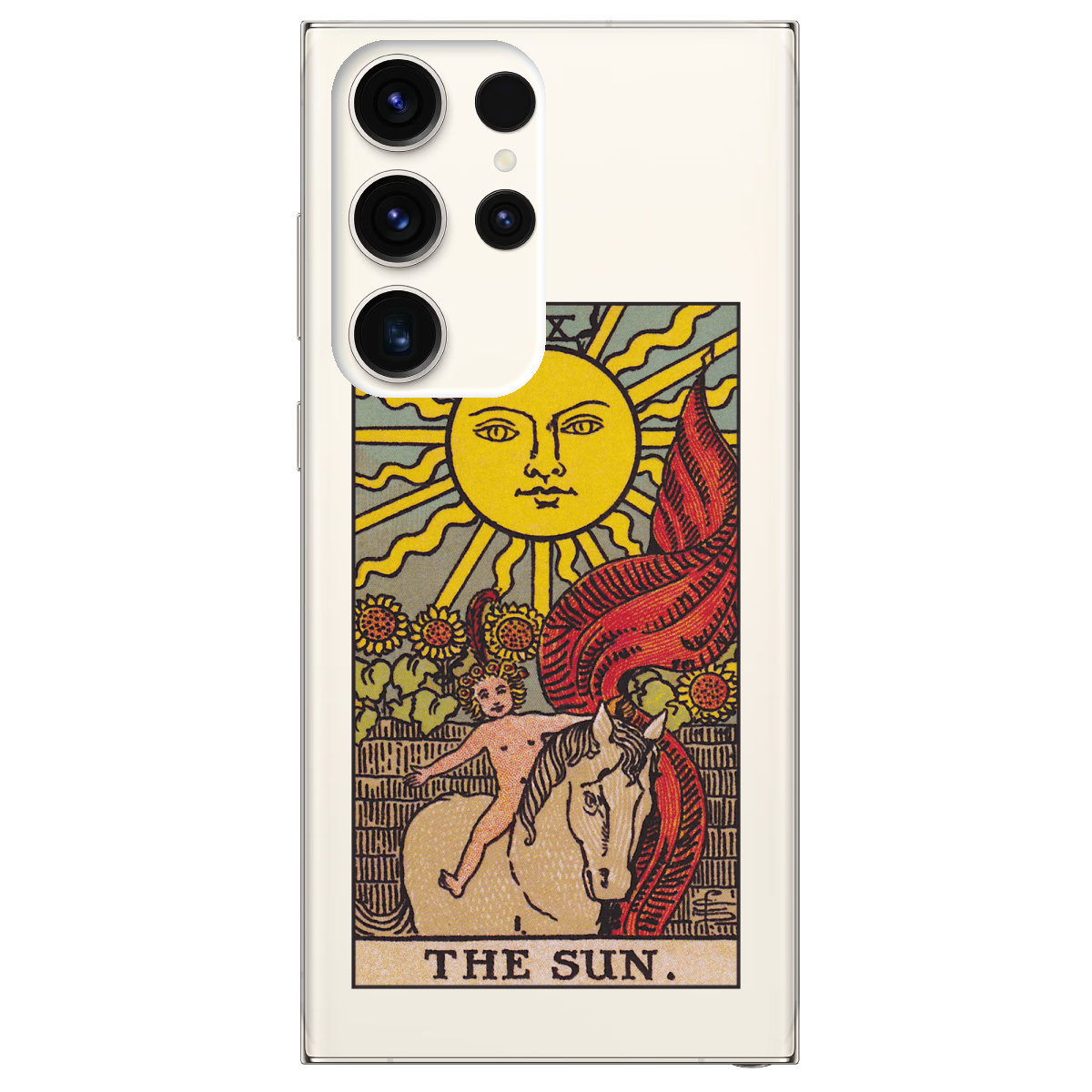 Чохол для Samsung Galaxy S24 Ultra прозорий The Sun - фото 1 - Чохли для телефонів