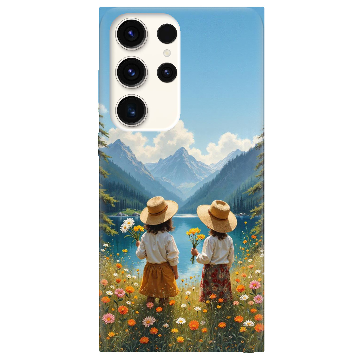 Чехол для Samsung Galaxy S24 Ultra прозрачный Сила дружби - фото 1 - Чехлы для телефонов