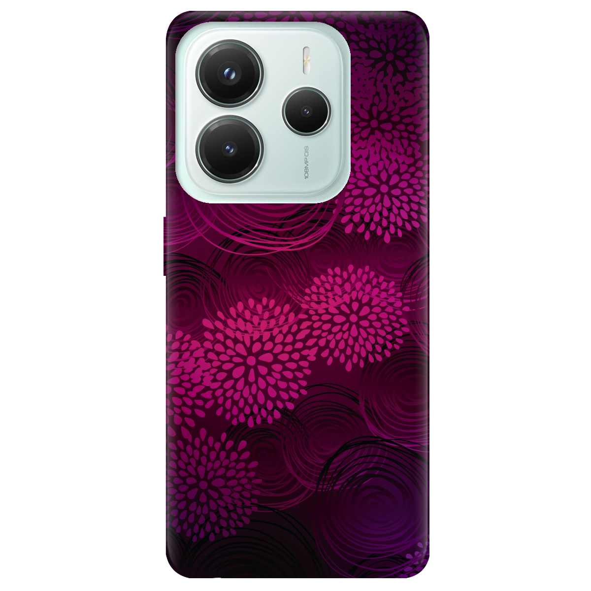 Чехол для Xiaomi Redmi Note 14 5G прозрачный Salute - фото 1 - Чехлы для телефонов