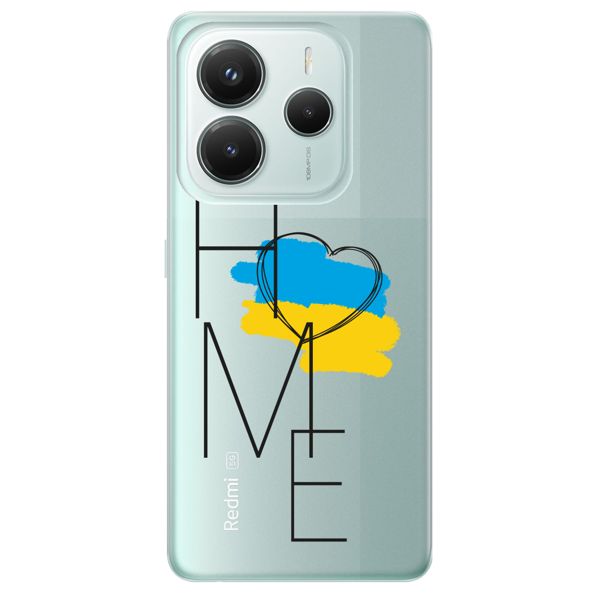 Чехол для Xiaomi Redmi Note 14 5G прозрачный Home - фото 1 - Чехлы для телефонов