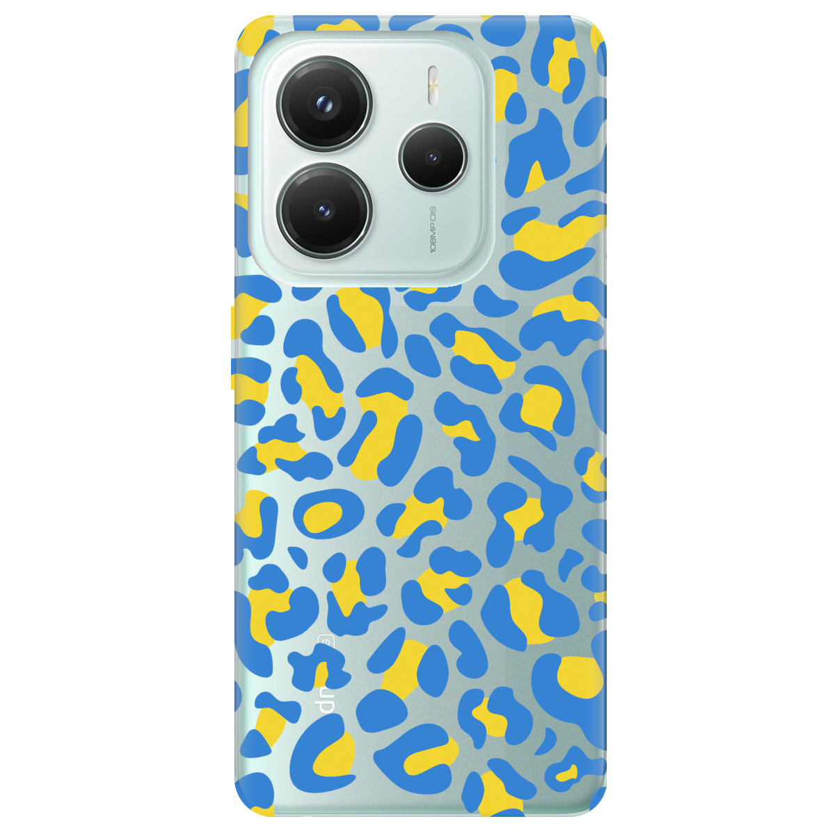 Чохол для Xiaomi Redmi Note 14 5G прозорий LeopardUA - фото 1 - Чохли для телефонів