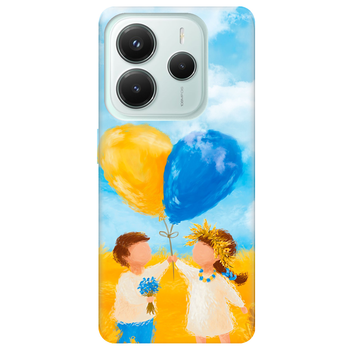 Чохол для Xiaomi Redmi Note 14 5G прозорий Ранкова тиша - фото 1 - Чохли для телефонів