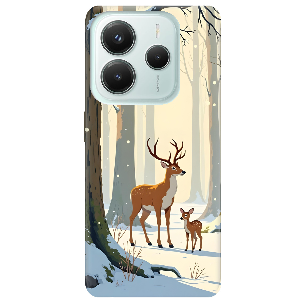 Чохол для Xiaomi Redmi Note 14 5G прозорий Forest Harmony - фото 1 - Чохли для телефонів