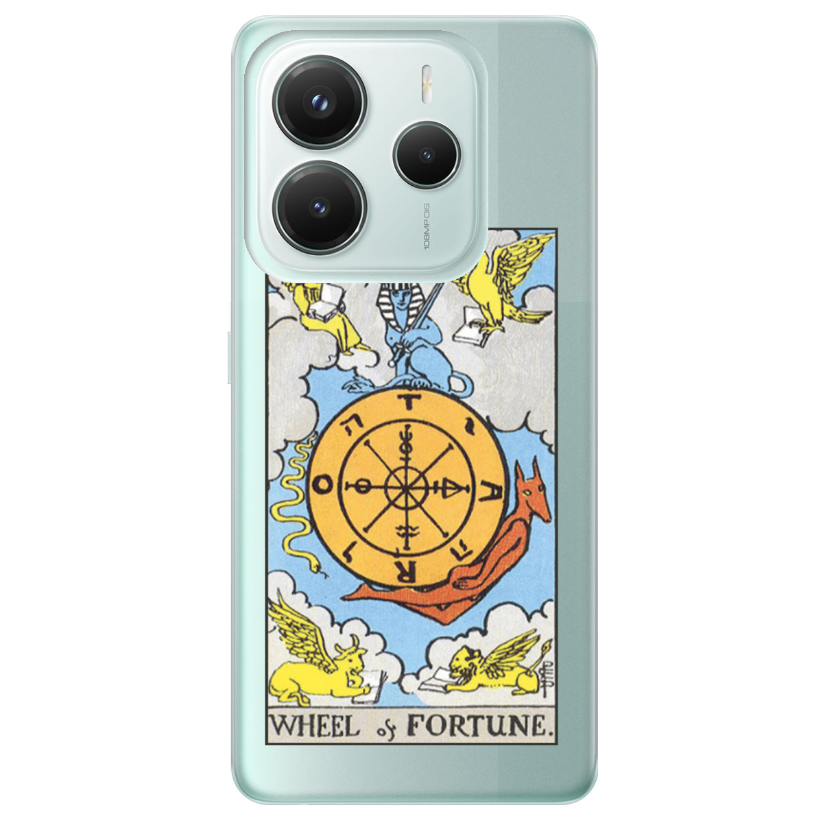Чехол для Xiaomi Redmi Note 14 5G прозрачный Wheel of Fortune - фото 1 Чехол для Xiaomi Redmi Note 14 5G прозрачный Wheel of Fortune - фото 1 - Чехлы для телефонов