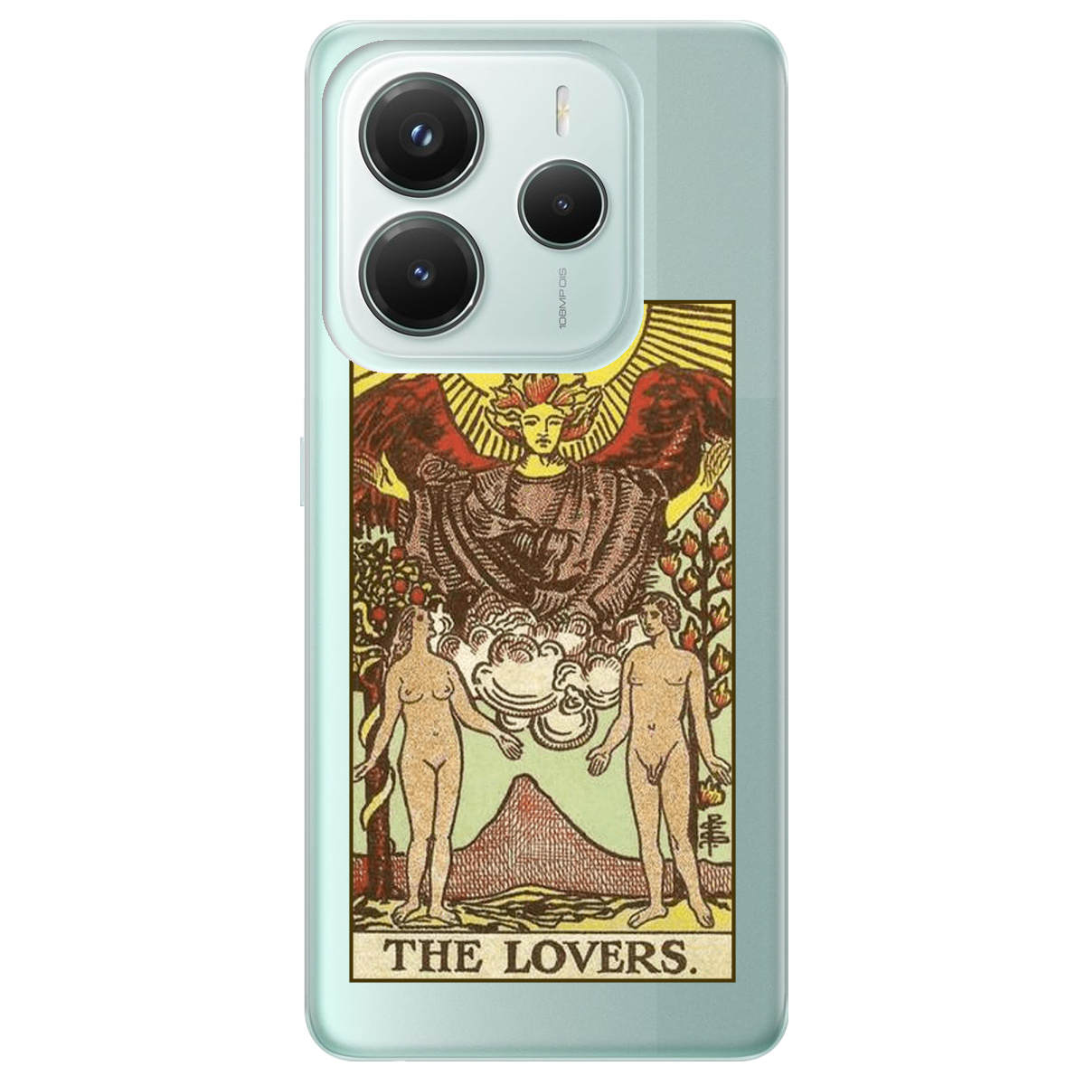 Чехол для Xiaomi Redmi Note 14 5G прозрачный The Lovers - фото 1 - Чехлы для телефонов