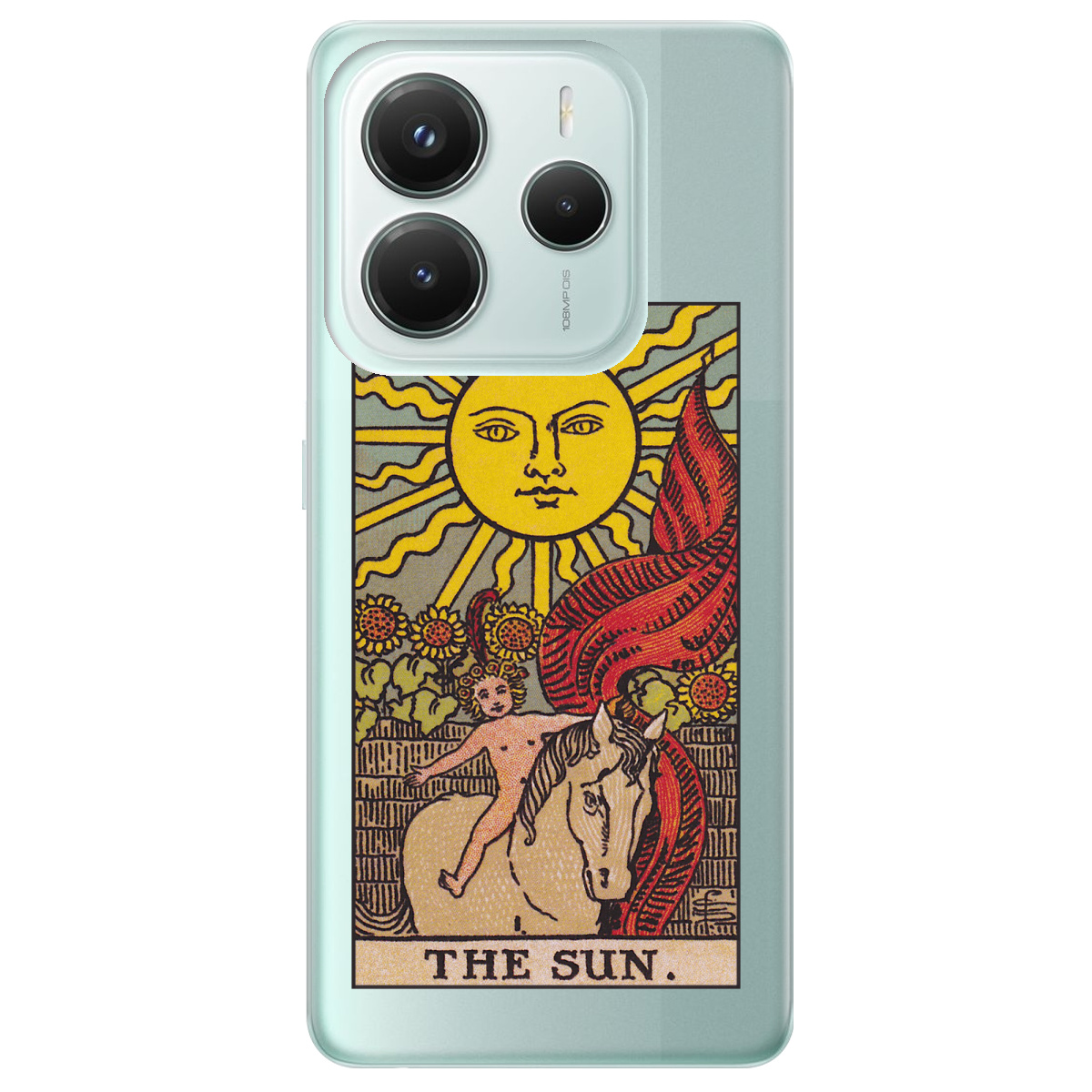 Чехол для Xiaomi Redmi Note 14 5G прозрачный The Sun - фото 1 Чехол для Xiaomi Redmi Note 14 5G прозрачный The Sun - фото 1 - Чехлы для телефонов