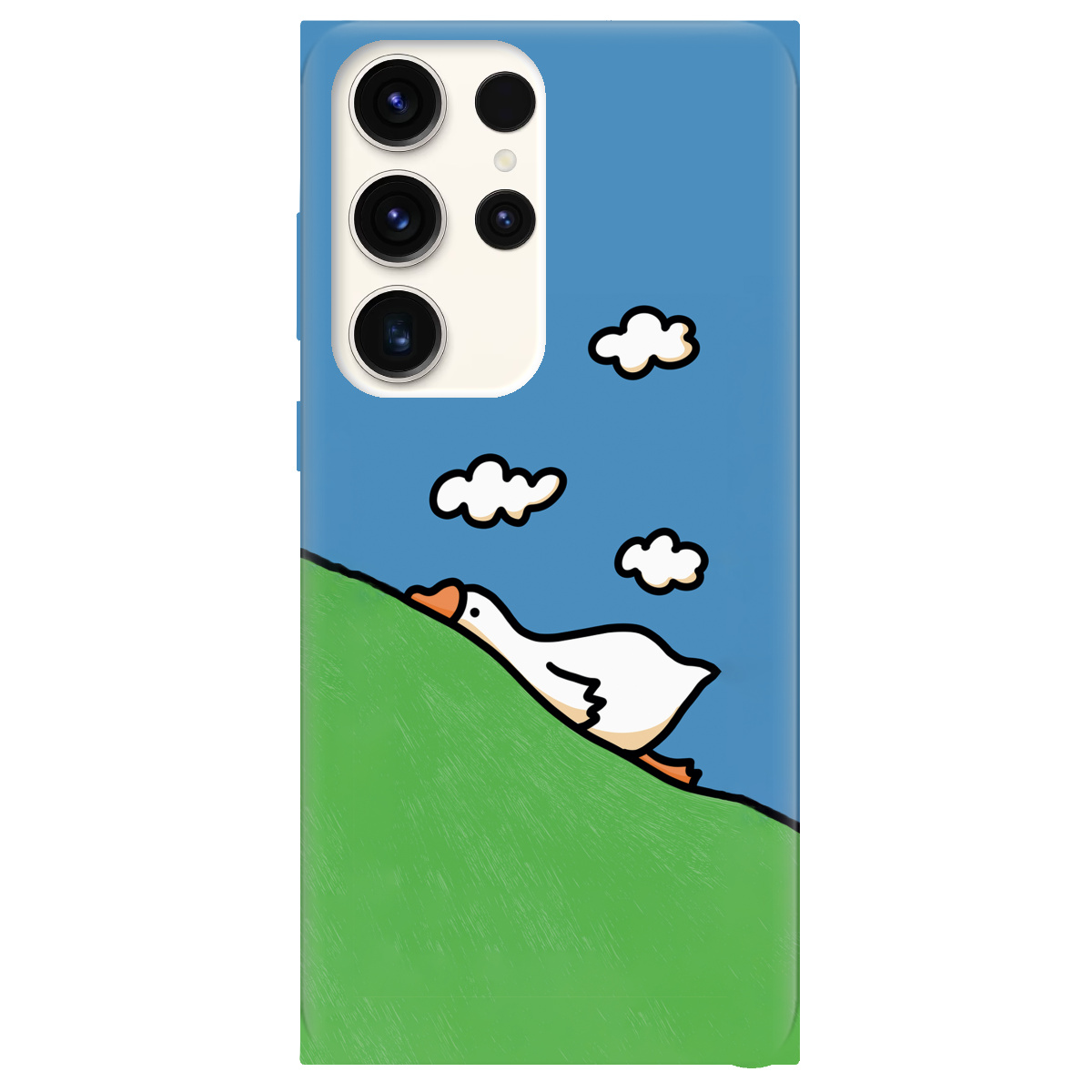 Чохол для Samsung Galaxy S24 Ultra прозорий Слизький шлях - фото 1 - Чохли для телефонів